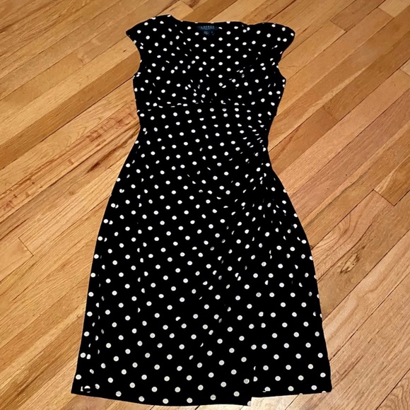 Ralph Lauren Dresses & Skirts - VINTAGE •RALPH LAUREN DRESS • POLKA DOT